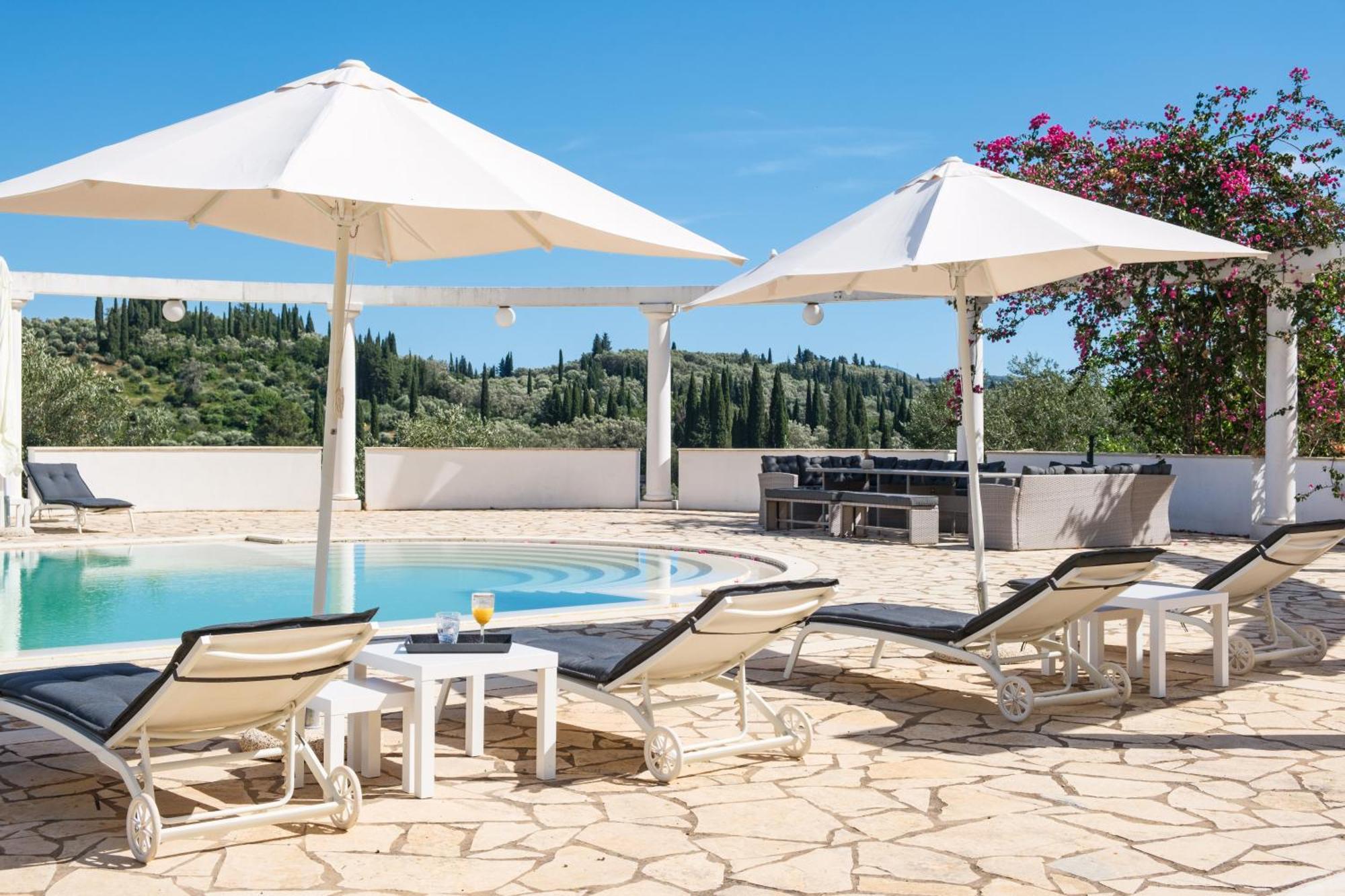 Cecilia Exclusive Villa Corfu Doukades Exterior photo